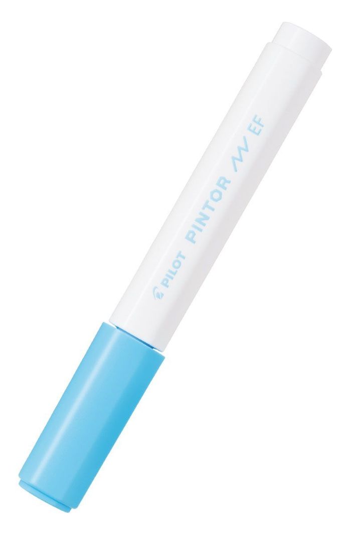 MARCADOR PINTOR EXTRA FINO AZUL PASTEL-0