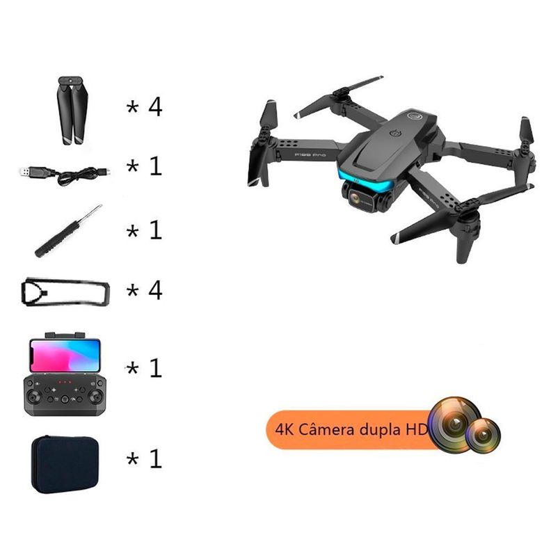 Drone Dual Camera 4k Hd Wifi-2