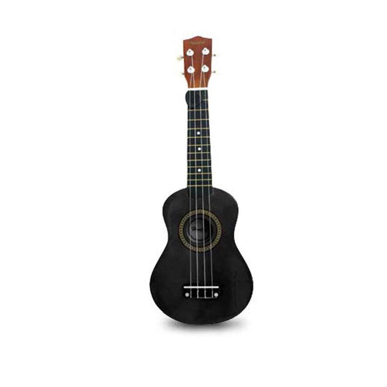 Ukulele 21 Pulgadas Con Funda Y Uñeta Color Negro - PuntoStore-0