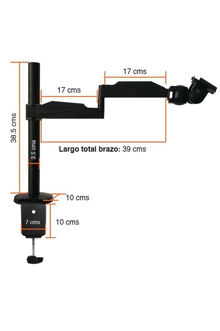 Soporte atril Notebook Escritorio Ajustable B51-2