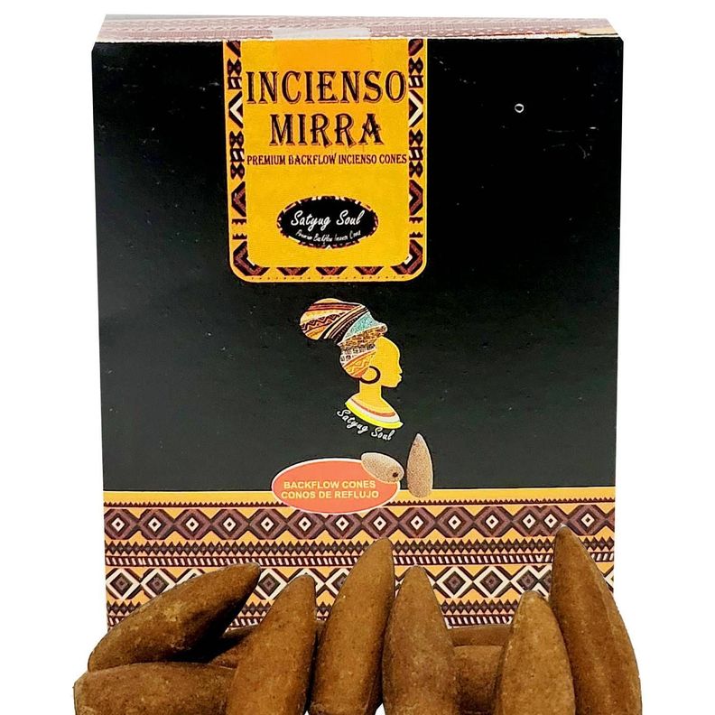 Conos de Incienso Cascada Mirra - Satyug Soul-0