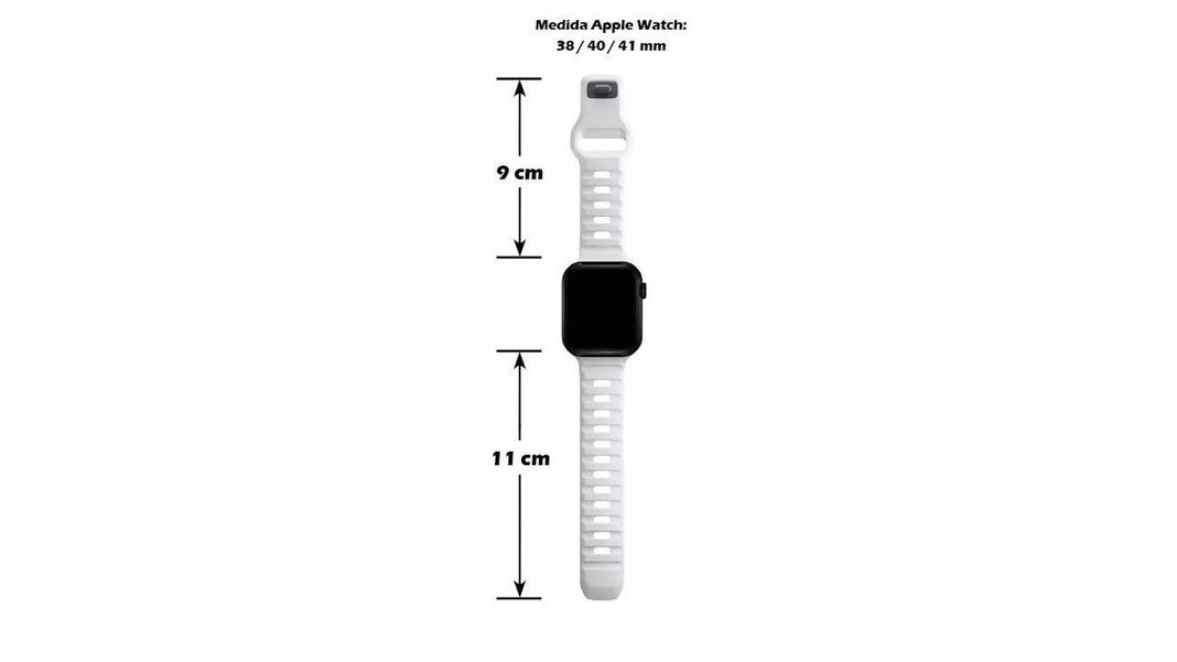 Correa Sport Compatible Iwatch Apple Watch 38/40/41mm Gris-1