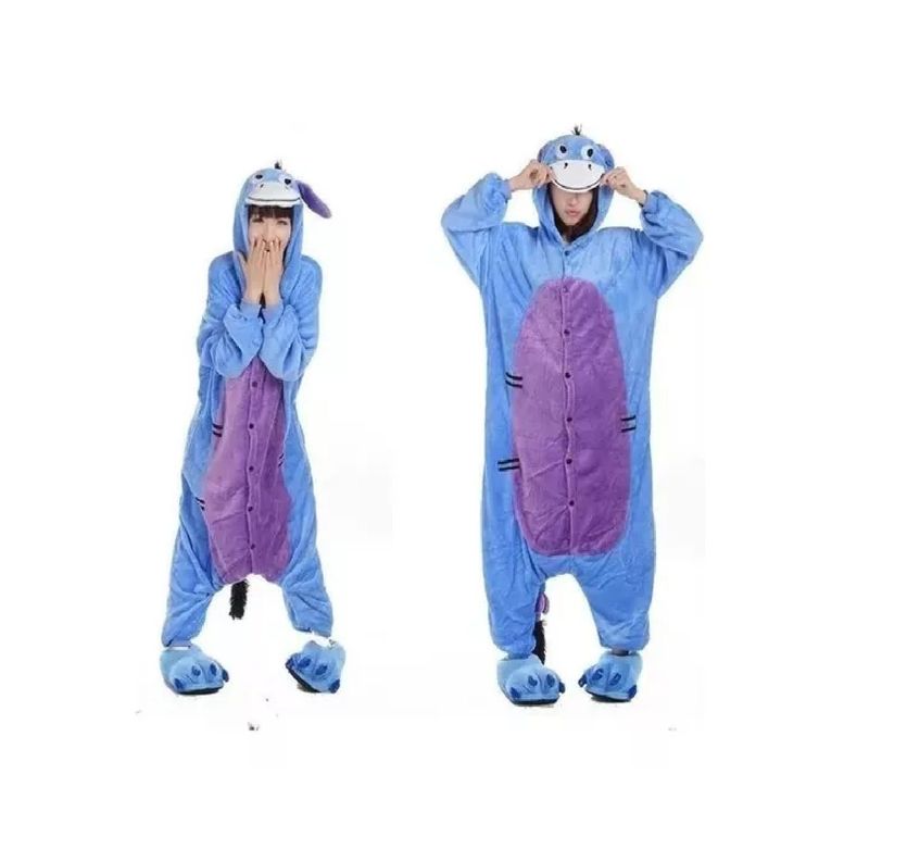 Pijama Enteros Animales Niños y Adultos Burro Igor-1