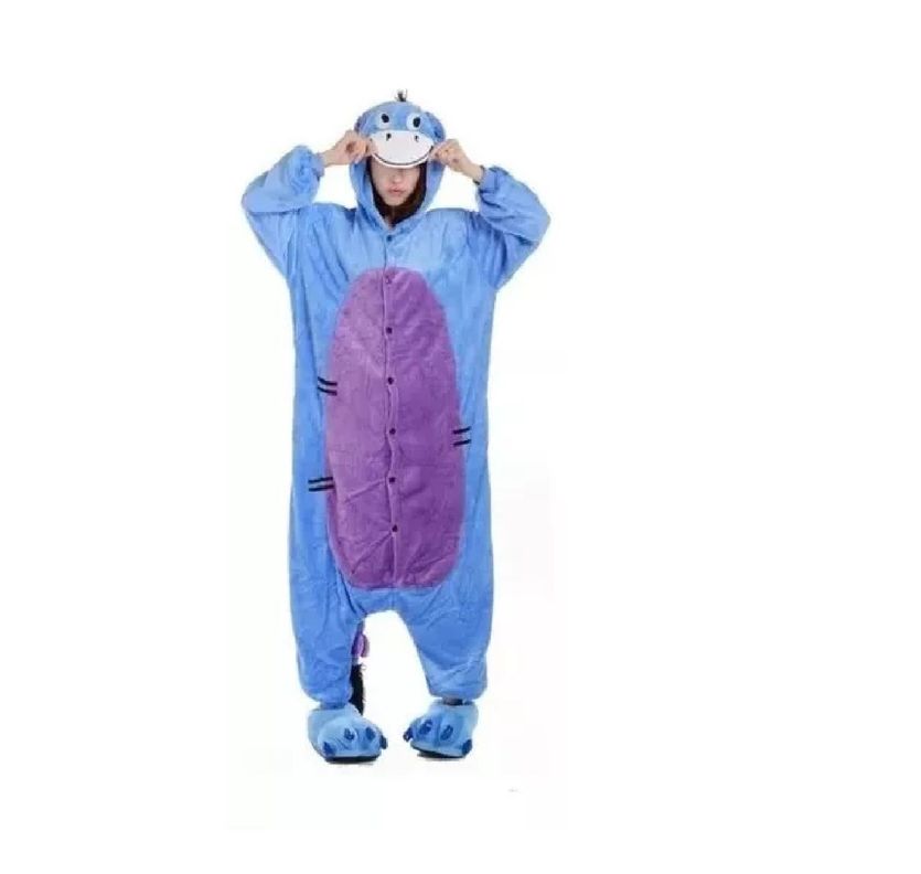Pijama Enteros Animales Niños y Adultos Burro Igor-2