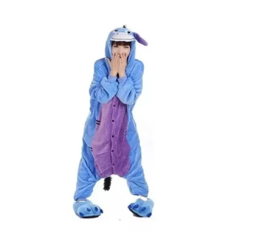 Pijama Enteros Animales Niños y Adultos Burro Igor-0