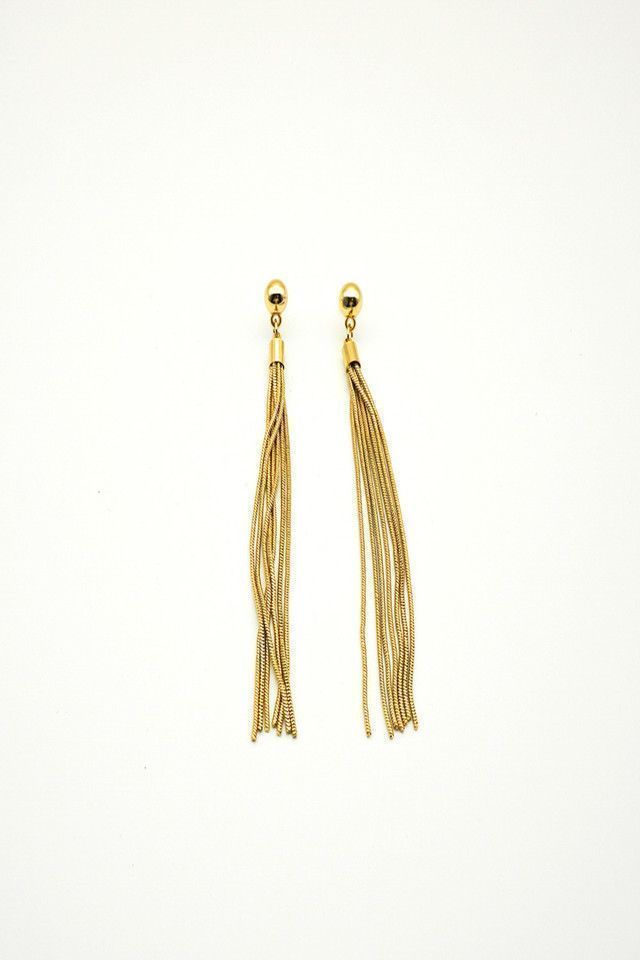 Aros Flecos Dorado i-D