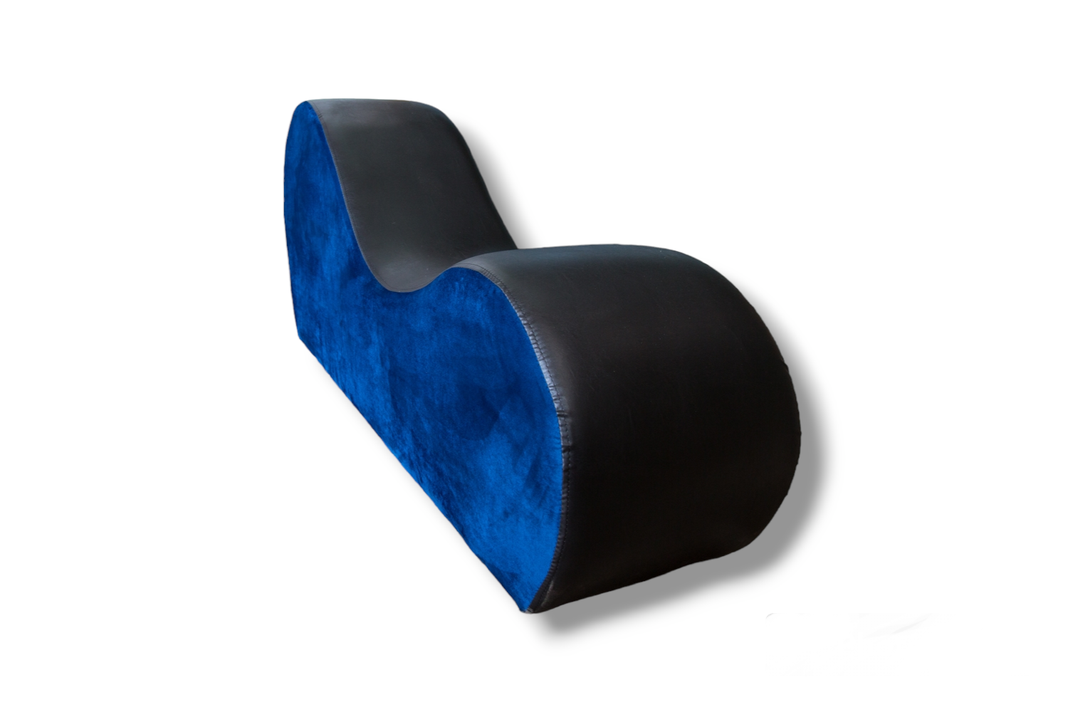 Sillon del amor afrodita azul/negro-3