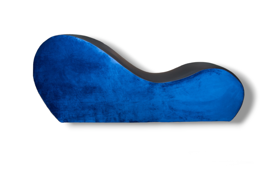 Sillon del amor afrodita azul/negro-0