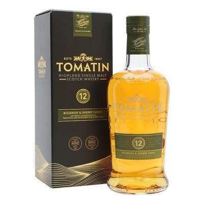 Whisky Tomatin Single Malt 12 Años 750ml-0