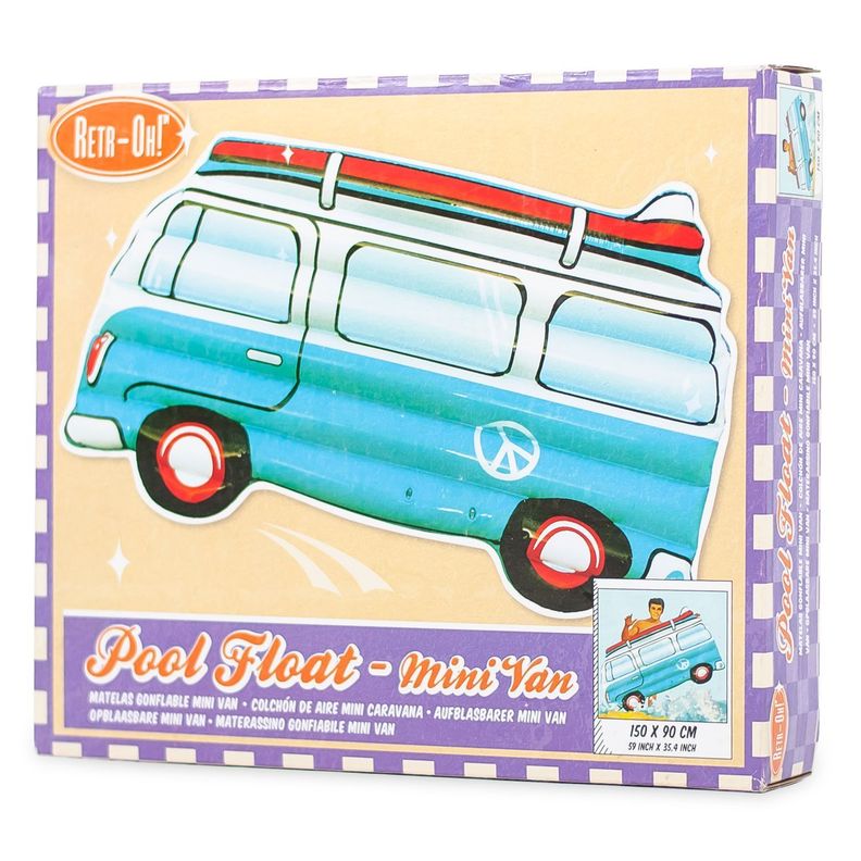 Flotador inflable para piscina Mini Van Grande-2