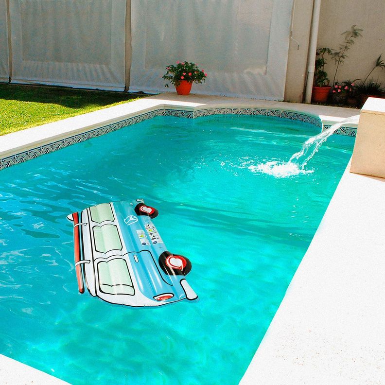 Flotador inflable para piscina Mini Van Grande-3