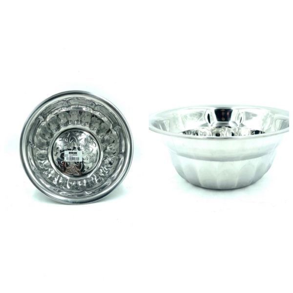 BOWL ENSALADERA DE ACERO INOXIDABLE CON TAPA DE 26-1