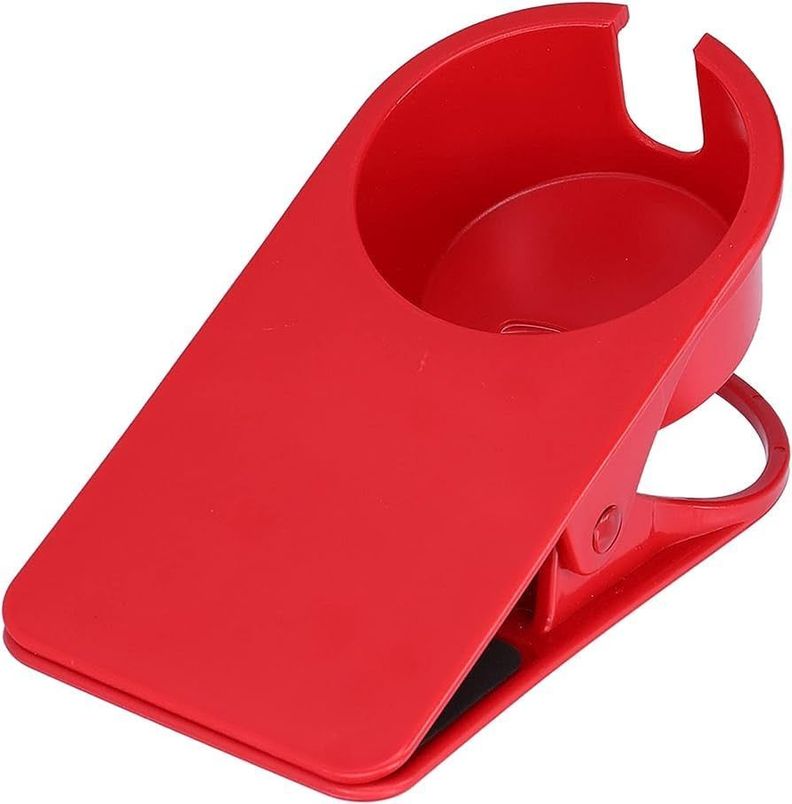 Porta Vaso Pinza Clip Porta Vaso Portatil Mesa Escritorio R-0
