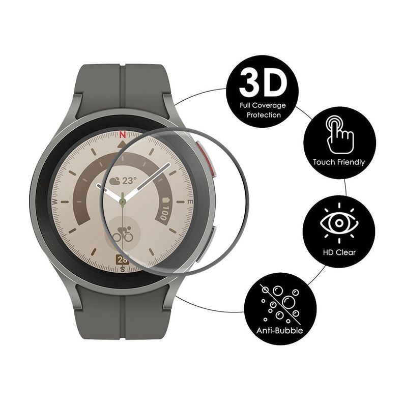 Para Galaxy Watch5 Pro (45mm) Lámina Mica Pantalla-1