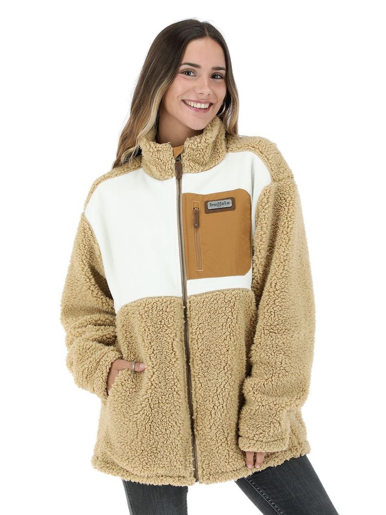 Chaqueta Degu Mostaza Mujer-0