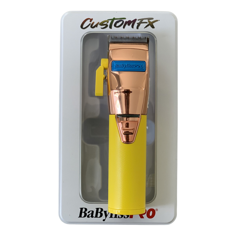 MAQUINA CORTEPELO BABYLISSPRO CUSTOMFX YELLOW METAL-1