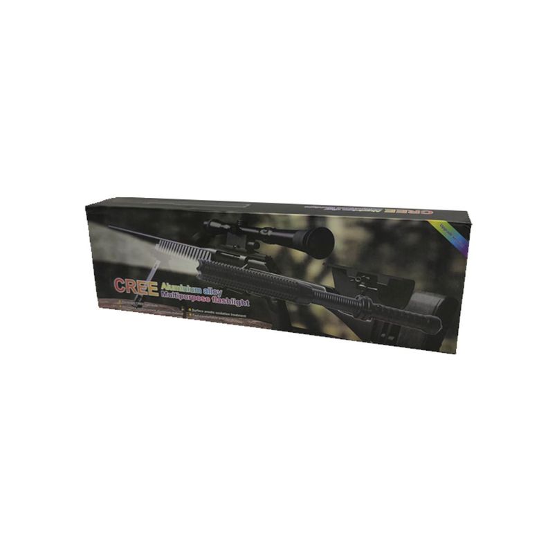 Baston Linterna Led Defensa Personal 35-45cm-2