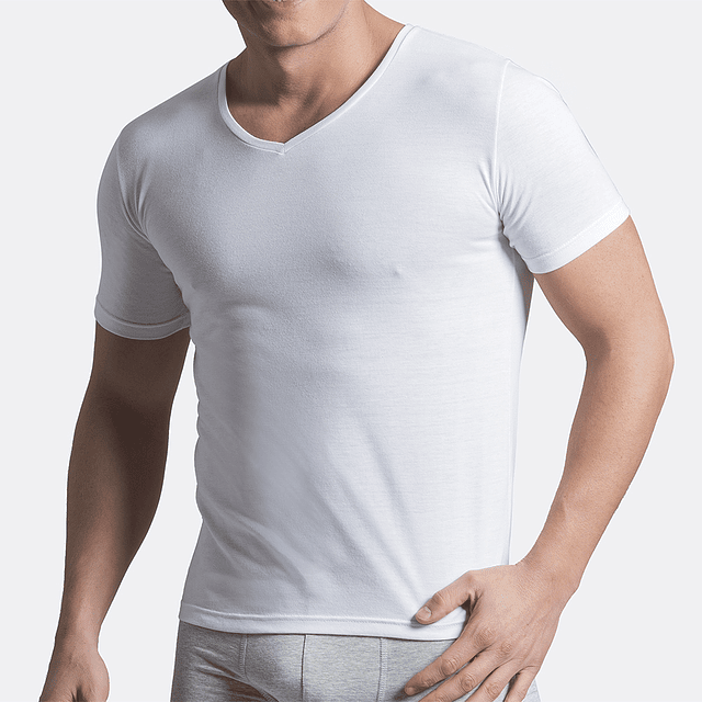 CAMISETA  MANGA CORTA BAMBU-0