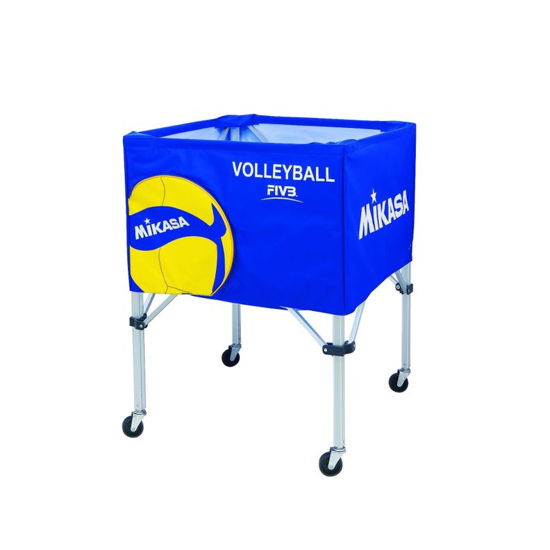 CARRO PORTABALONES VOLEIBOL AZUL MIKASA AC-BC200W-0