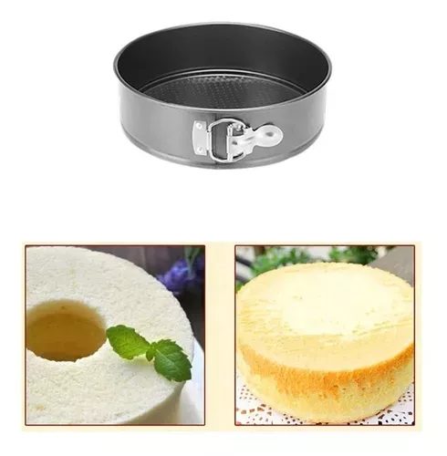 Molde Torta Moldes Queque Moldes Desmontables Mini Redondo-1