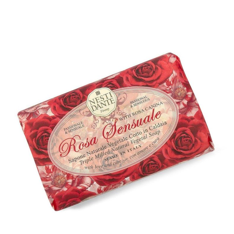 Jabon Barra Nesti Dante Rosa Sensuale 150 g-0