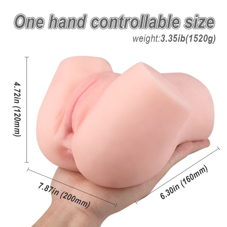 Elise Masturbador Masculino Vagina Ano Realista Mini Joven-1