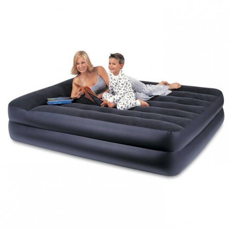 Colchón Inflable Eléctrico 2 Plazas 152x203x42 Cm-9