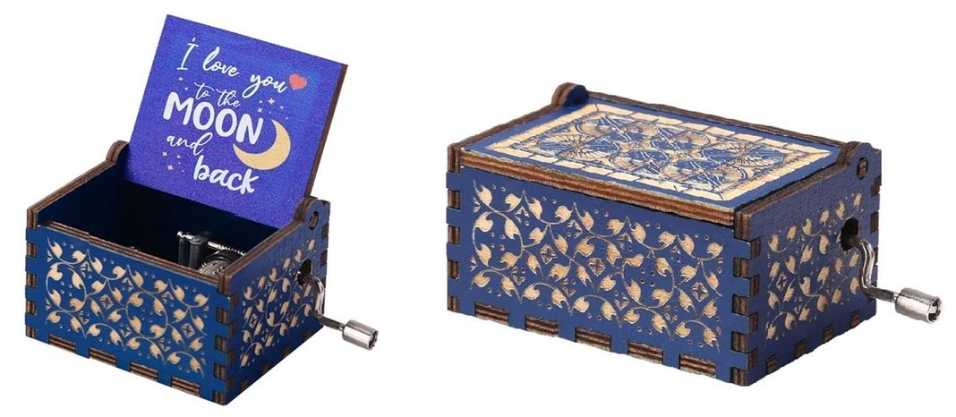 I LOVE YOU TO THE MOON AND BACK caja musical con manivela-1