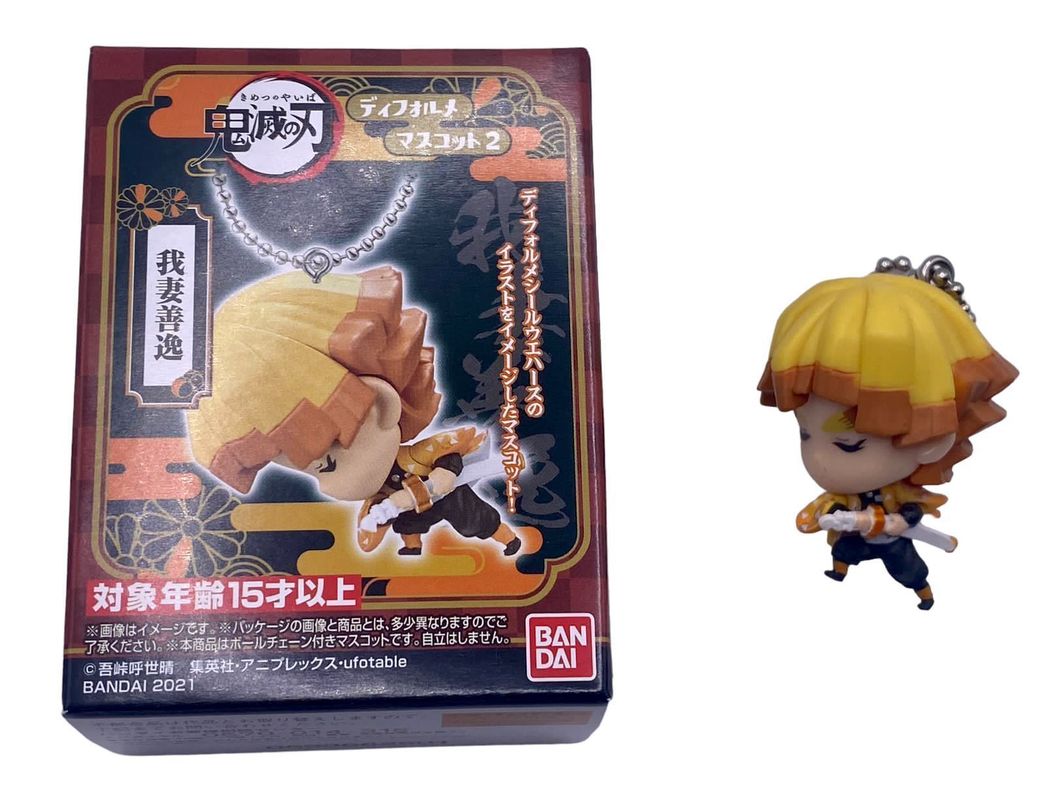 Llavero Bandai Demon Slayer Zenitsu 5cm-0