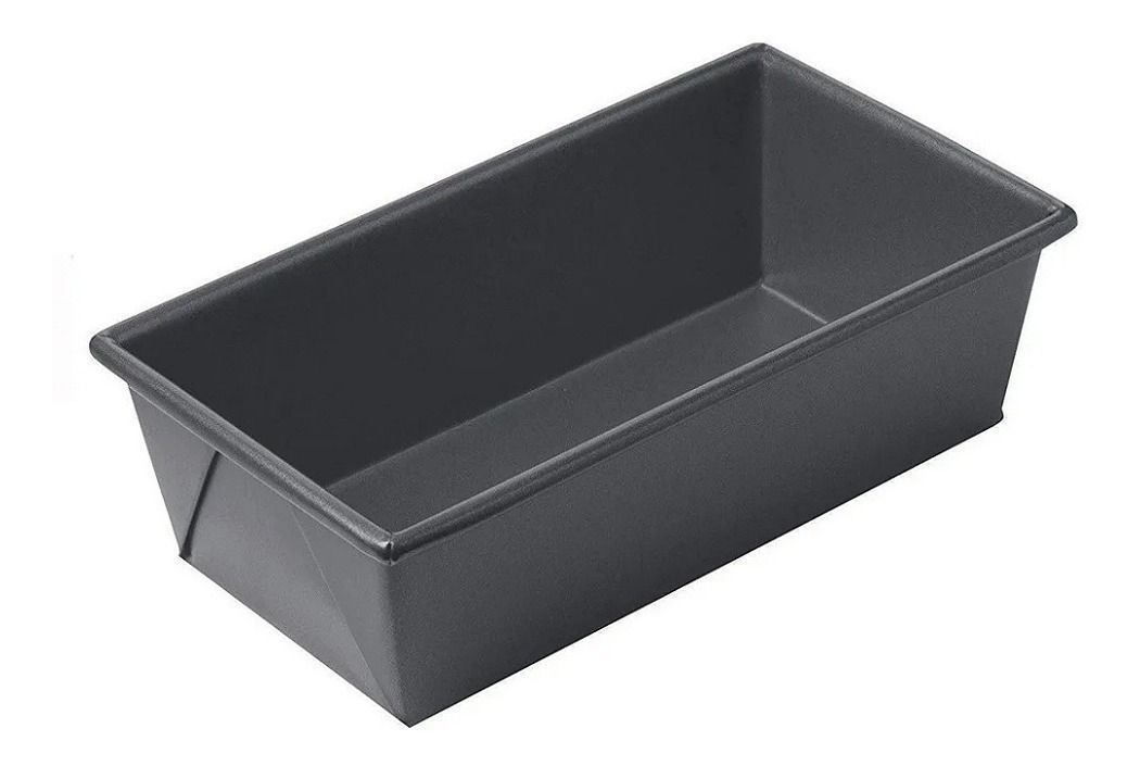 Molde Rectangular Antiadherente Reposteria Queques Pan 20cm-0