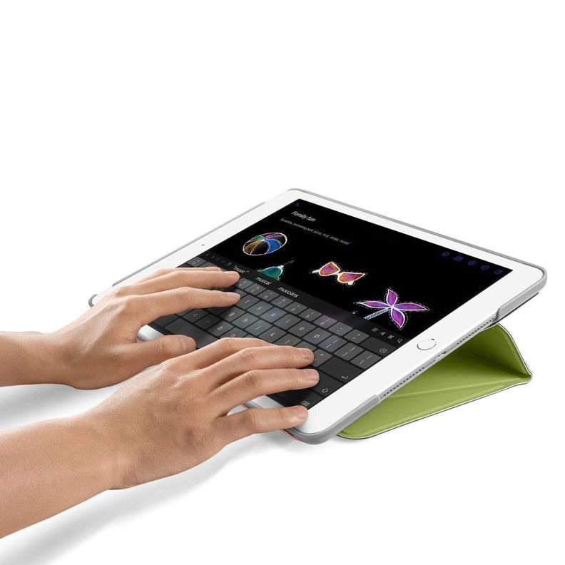 TOMTOC Funda Vertical iPad 10,2'' 9ª8ª7ª g AVOCADO-1
