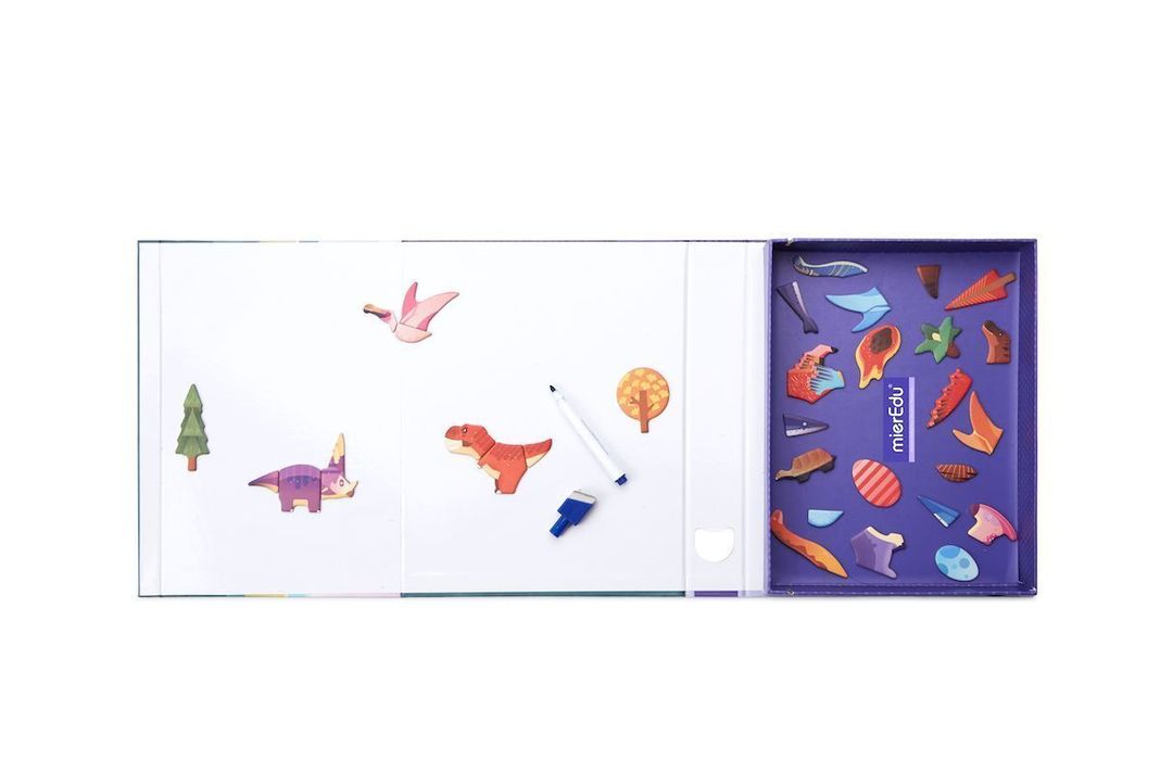Juego y Arte Magnetico Mundo Dinosaurios-1
