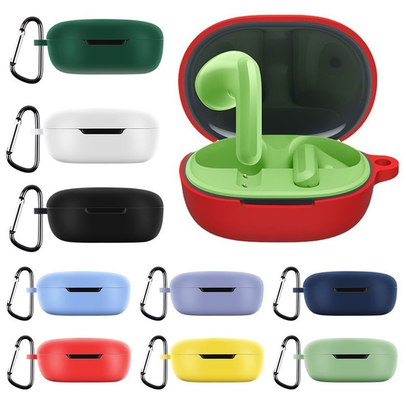 Carcasa Para: Redmi Buds 4 Lite - Funda Silicona con Gancho-6