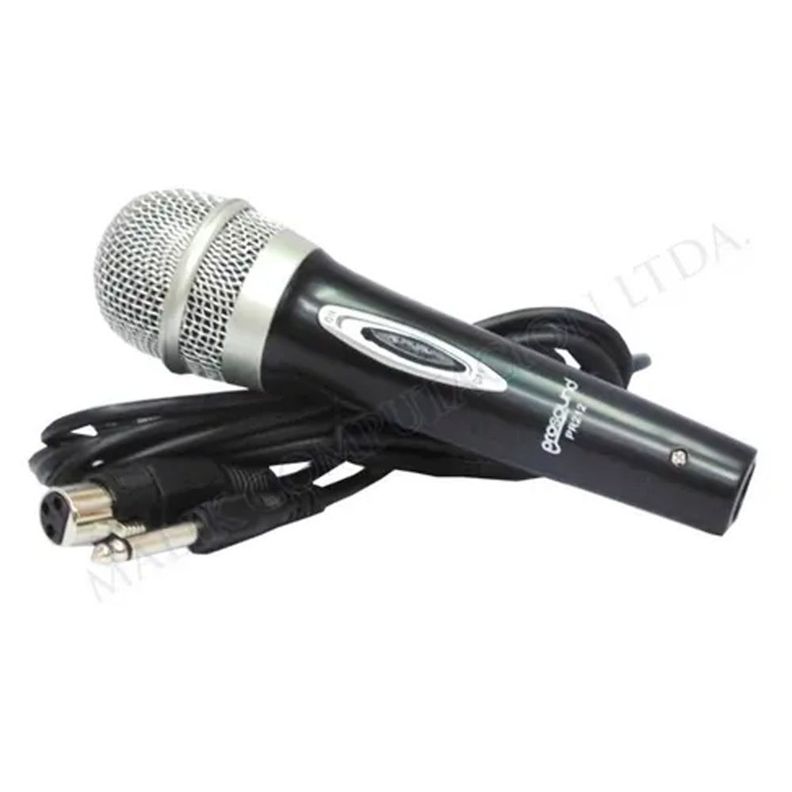 Microfono Dinamico Profesional Cable 2.2 Mt Karaoke Fiesta-1