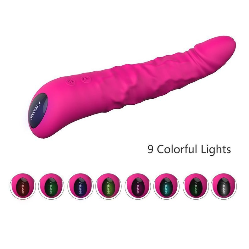 Dildo Vibrador Realista Con Rotación Kings Juguete Sexual-3