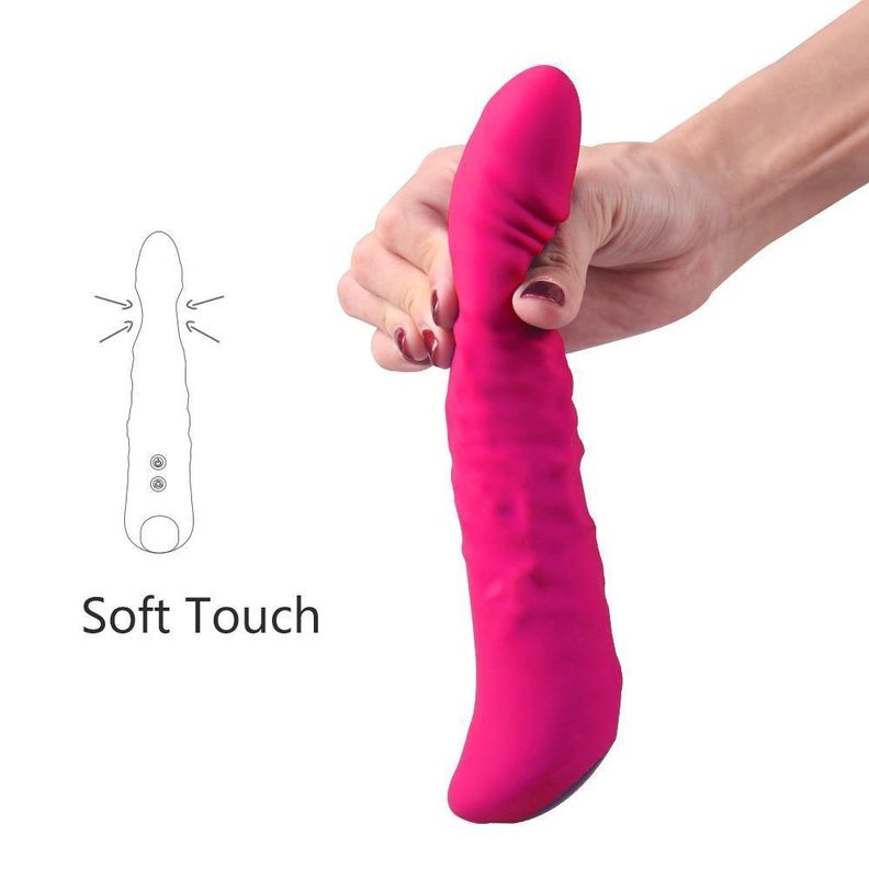 Dildo Vibrador Realista Con Rotación Kings Juguete Sexual-1
