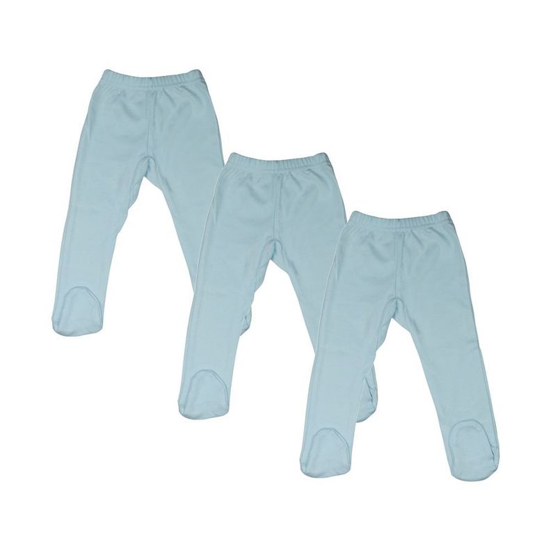 Set de 3  Panties Lisa de Algodón Celeste Pumucki-0