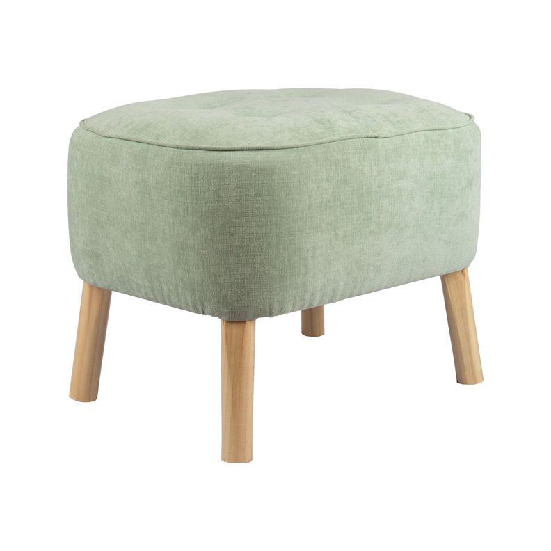 Pouf  Máxima Verde Claro Altea 55x45x45 cm Máxima Design-2