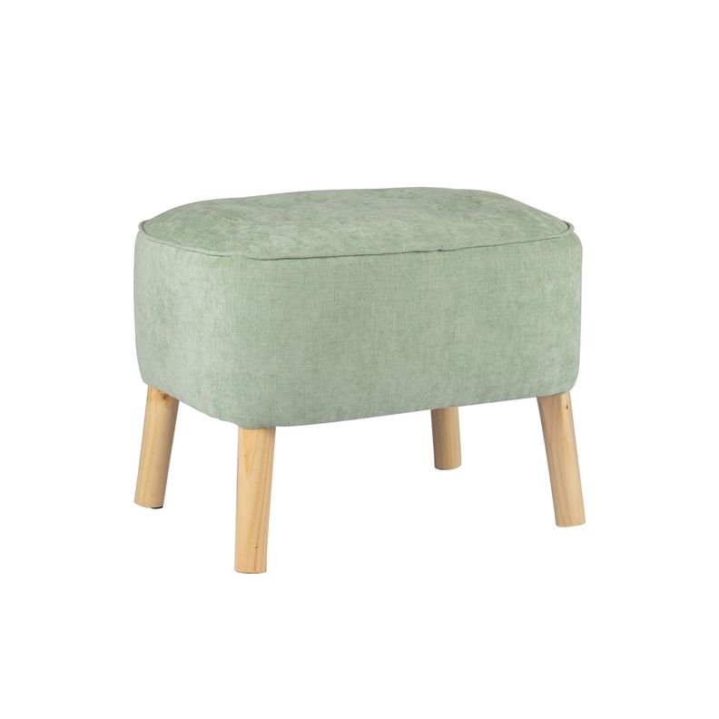 Pouf  Máxima Verde Claro Altea 55x45x45 cm Máxima Design-1