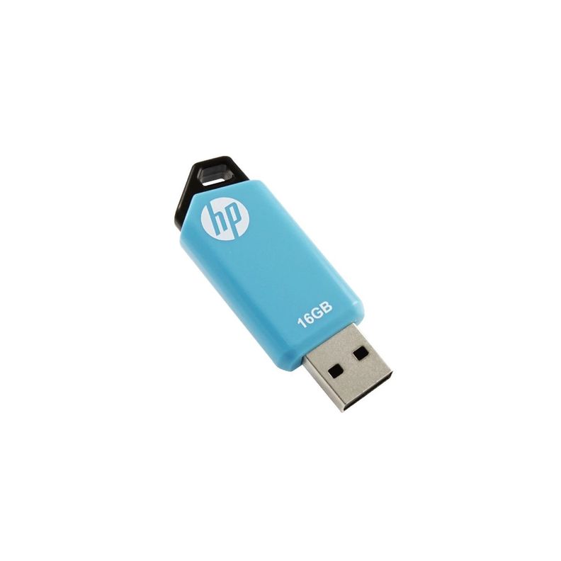 Pendrive 16gb HP Celeste Con Negro - PuntoStore-0