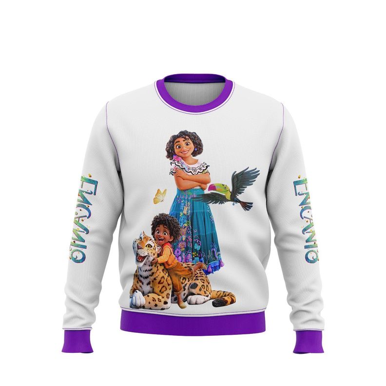 Sweater Polerón Juvenil Encanto Disney - Familia Madrigal D10-0