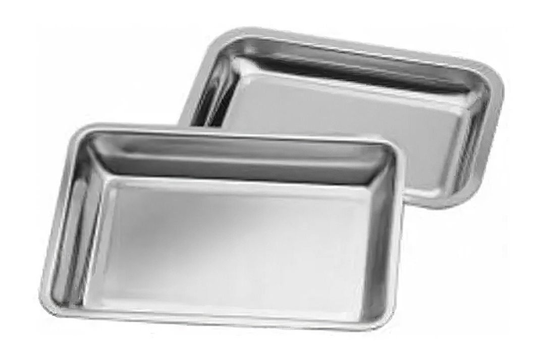 Bandeja Rectangular Fuente De Horno Acero Inoxidable-1