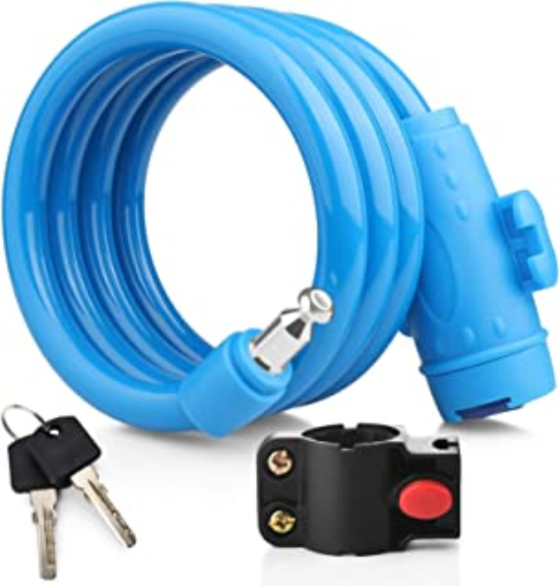 Candado Cable con Llaves Para Bicicleta-0