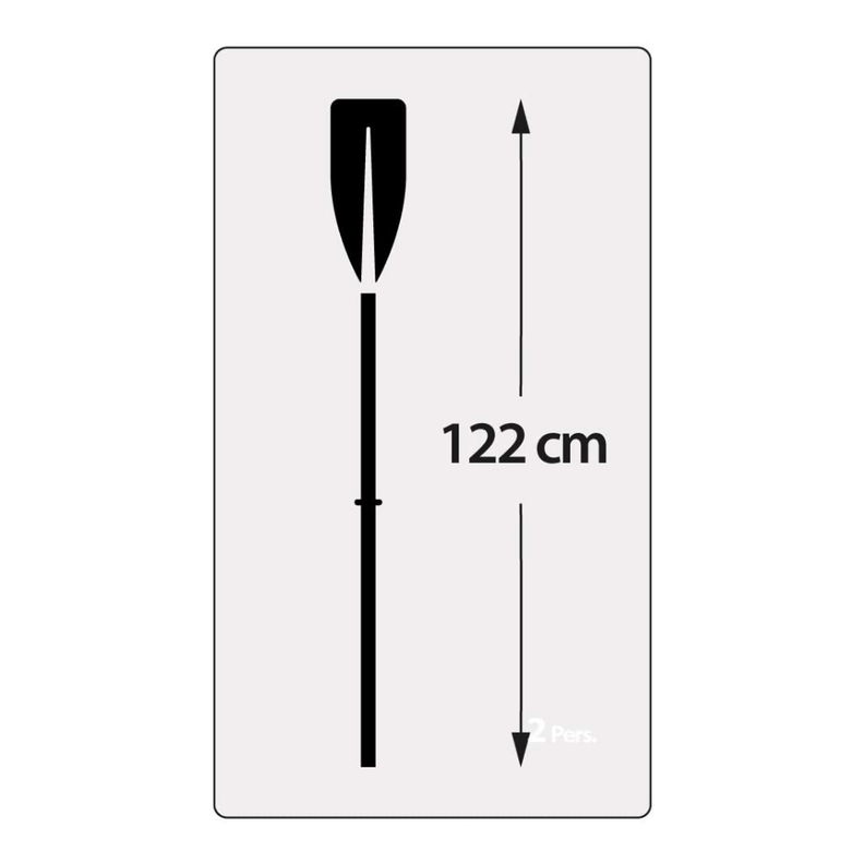 Remos de PVC Para Bote Largo 122 Cm French Oars-3
