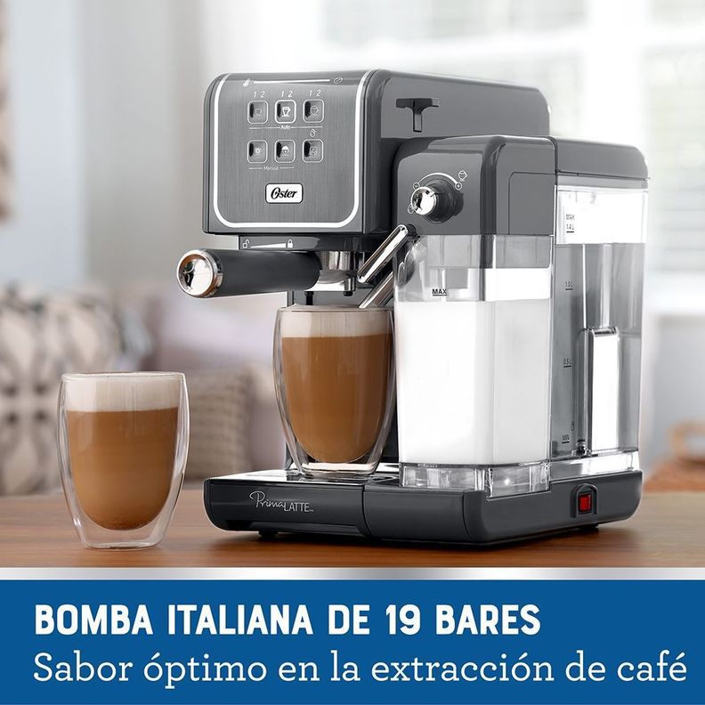 Cafetera Oster® PrimaLatte™ Touch BVSTEM6801M-2