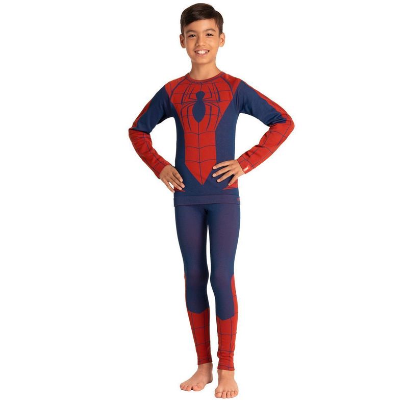 Camiseta Deportiva Niño Primera Capa Microfibra SPIDER MAN-0