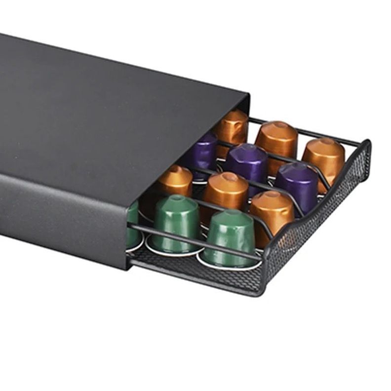 Porta Cápsulas de Café,  Caja  Elegante Para Café, 40 Unidades-2