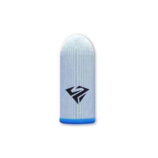 Pack X4 Dedales Gamer Fundas Fibra Plata Edición Ultra Blanco Azul-1