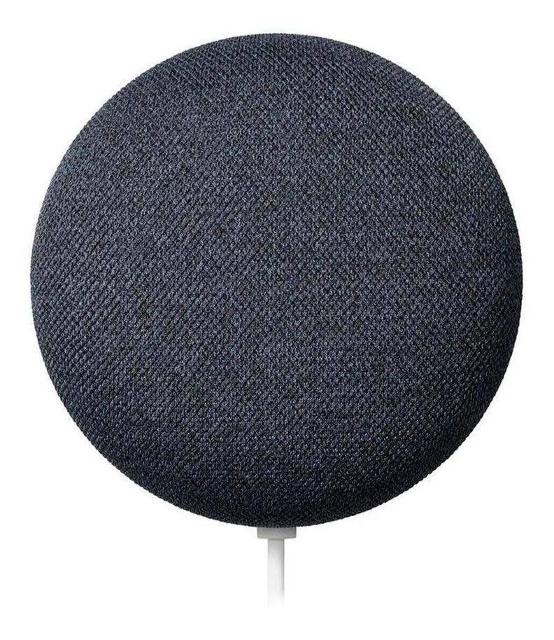 Google Nest Mini 2nd Gen con asistente virtual Google Assistant charcoal 110V/220V-3