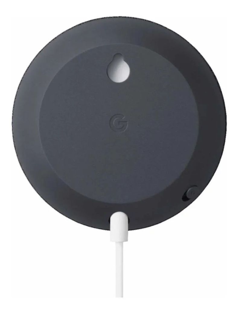 Google Nest Mini 2nd Gen con asistente virtual Google Assistant charcoal 110V/220V-2